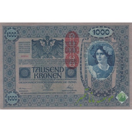 1000 کرون اتریش 1902