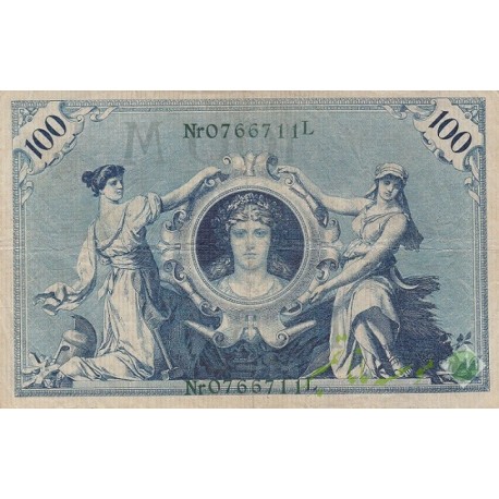 100 مارک آلمان 1908
