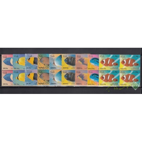 بلوک سری پستی ماهی (سایز کوچک)