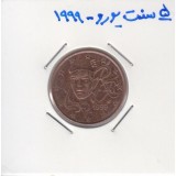 5 سنت یورو 1999