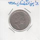 10 پنی انگلستان 1997