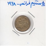 5 سنتیم فرانسه 1968