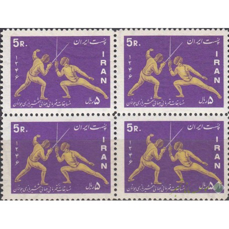 بلوک مسابقات شمشیر بازی 1346