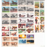 مجموعه ای از تمبرهای آمریکا (به قیمت روی تمبر)