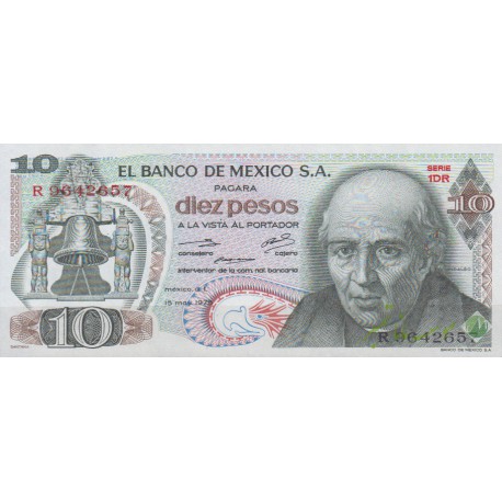10پزو مکزیک ( بانکی )