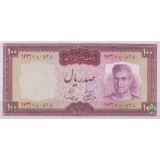 100 ریال آموزگار-سمیعی قرمز(بانکی)