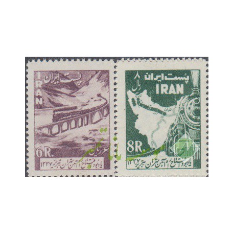 سری راه آهن تهران - تبریز 1337