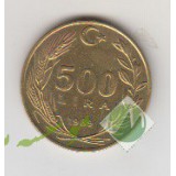 500 لیر ترکیه 1989