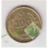100 لیر ترکیه 1989