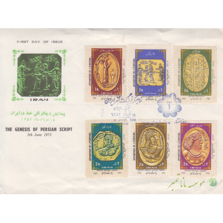 پاکت پیدایش و چگونگی خط در ایران1352